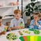 St. Patrick's Day Crafts Kits Shamrock Foam Bookmark Craft DIY St. Patrick's Day Bookmark Decoration with Lucky Clover Foam Stickers for Irish Holiday Classroom Party Favors 24 Sets
